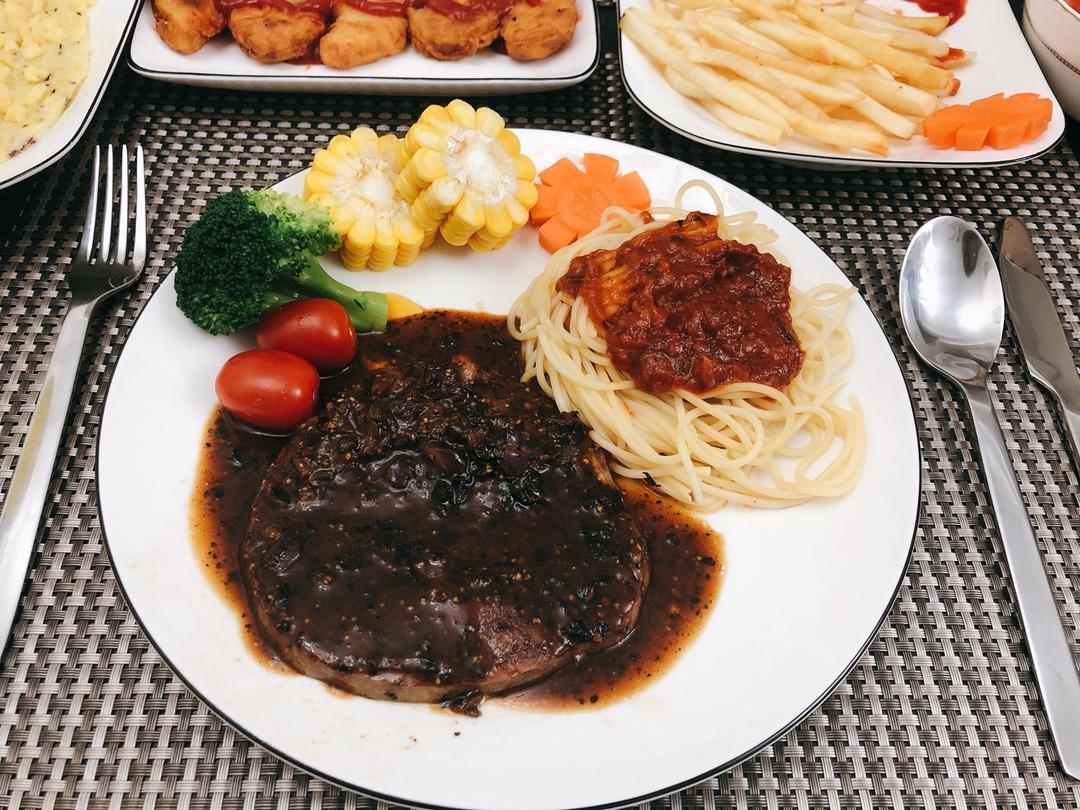 黑椒牛排