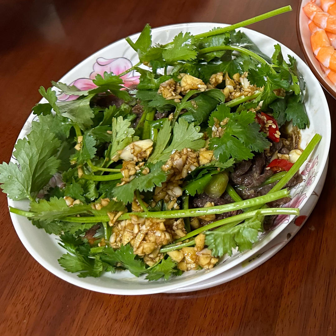 香菜牛肉