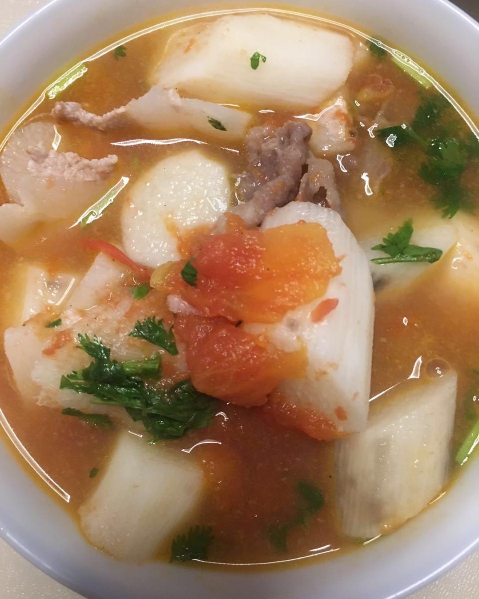 番茄土豆肥牛锅