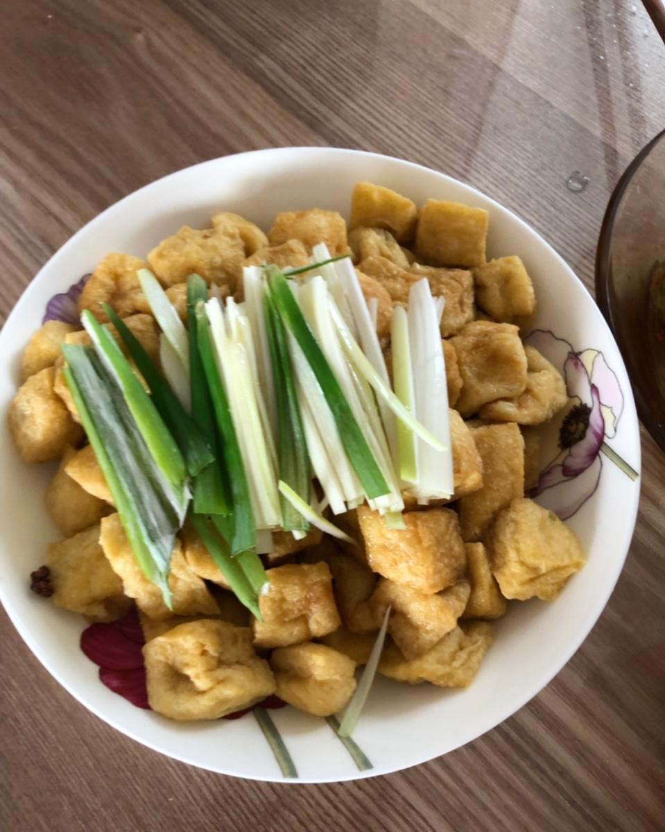 葱油豆腐皮