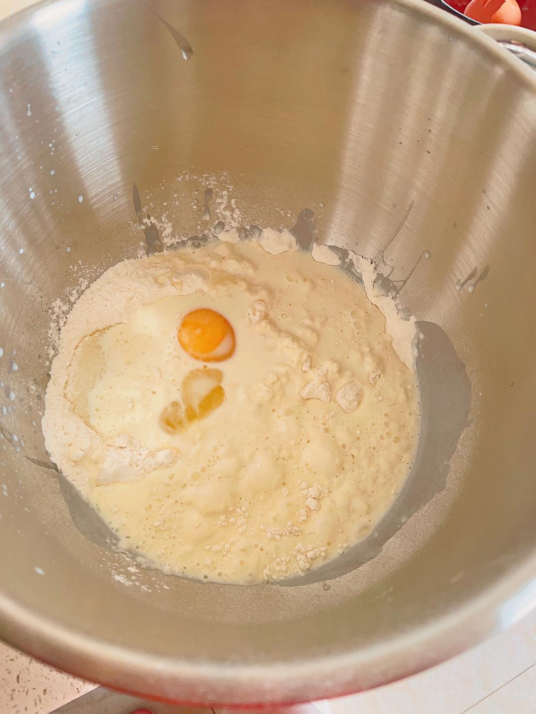 纯奶手撕吐司的做法 步骤1