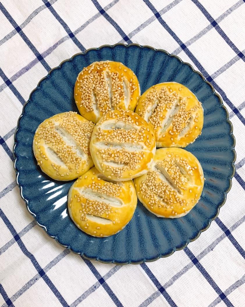 钺声琴韵做的老婆饼 蔓越莓糯米馅 黄油版