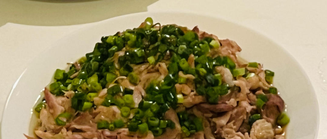 葱油鸡（鸡腿可以这样吃快手菜）