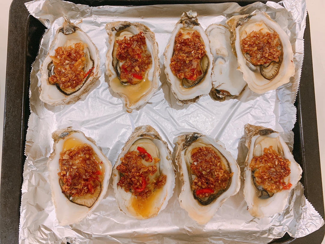 烤生蚝