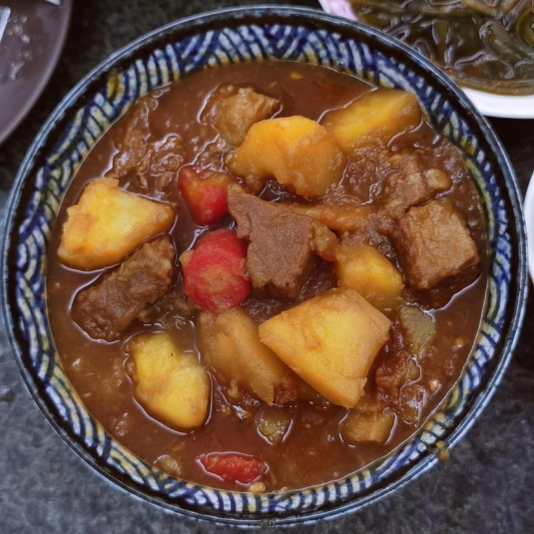 番茄土豆炖牛腩