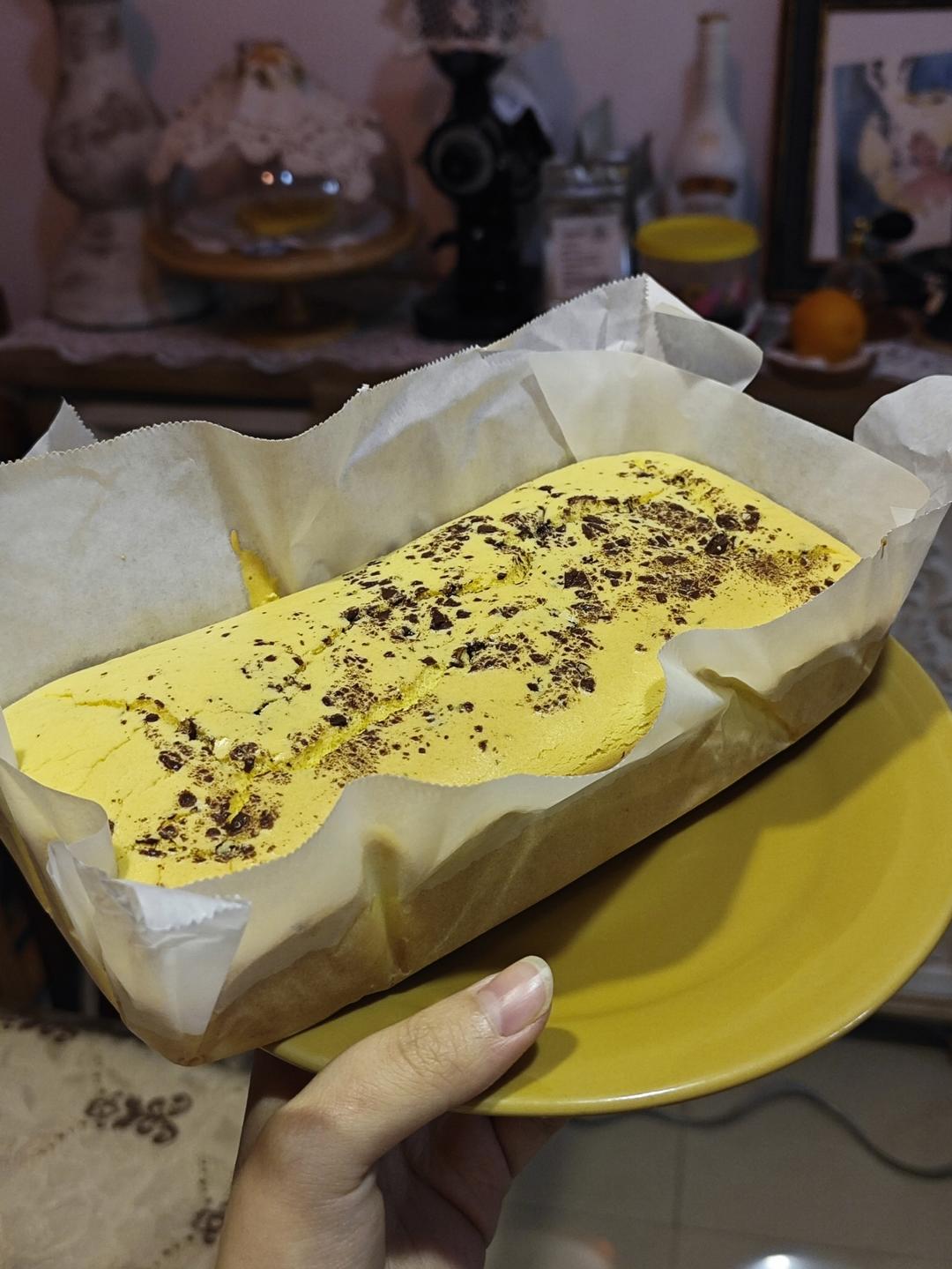 橙皮丁戚风蛋糕