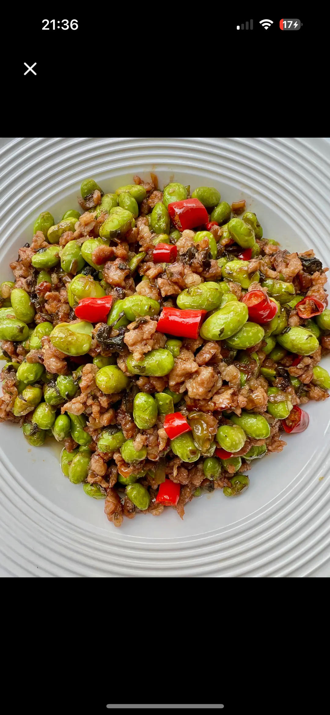 肉末毛豆/蚕豆