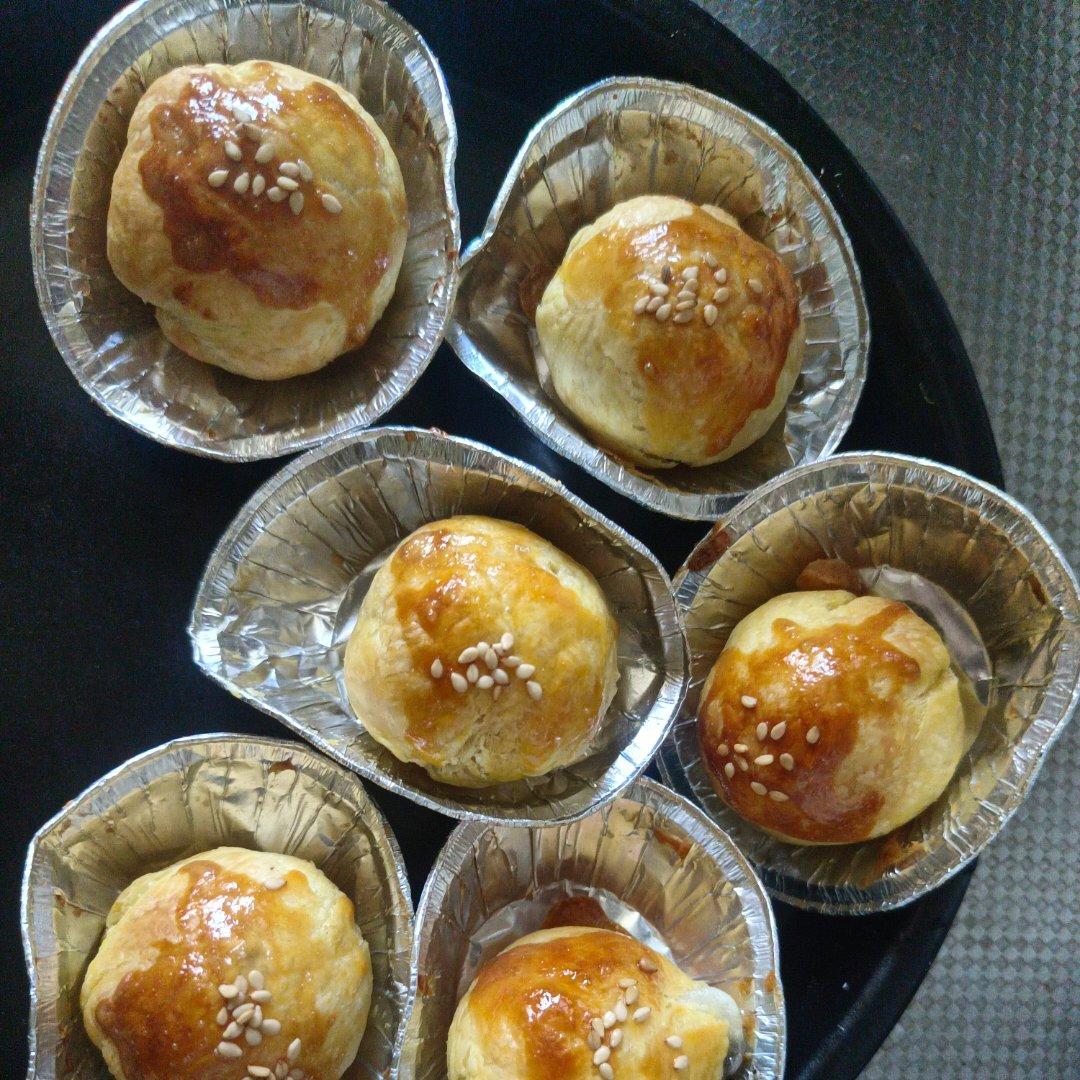 汤圆蛋黄酥（空气炸锅版）