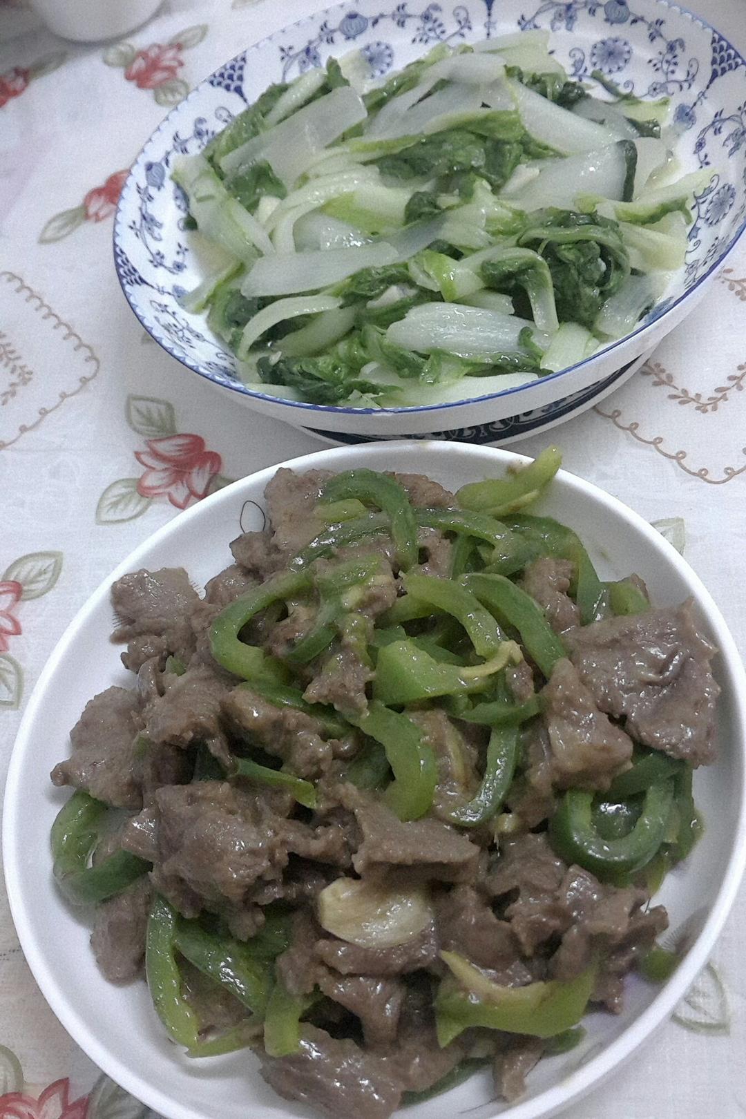 青椒牛肉