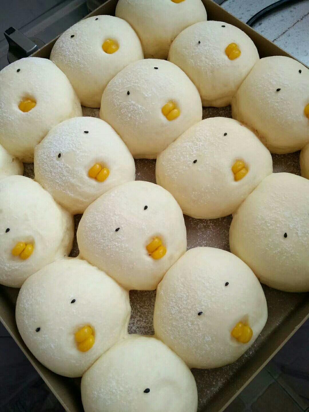 小鸡排包 面包 餐包 挤挤小面包