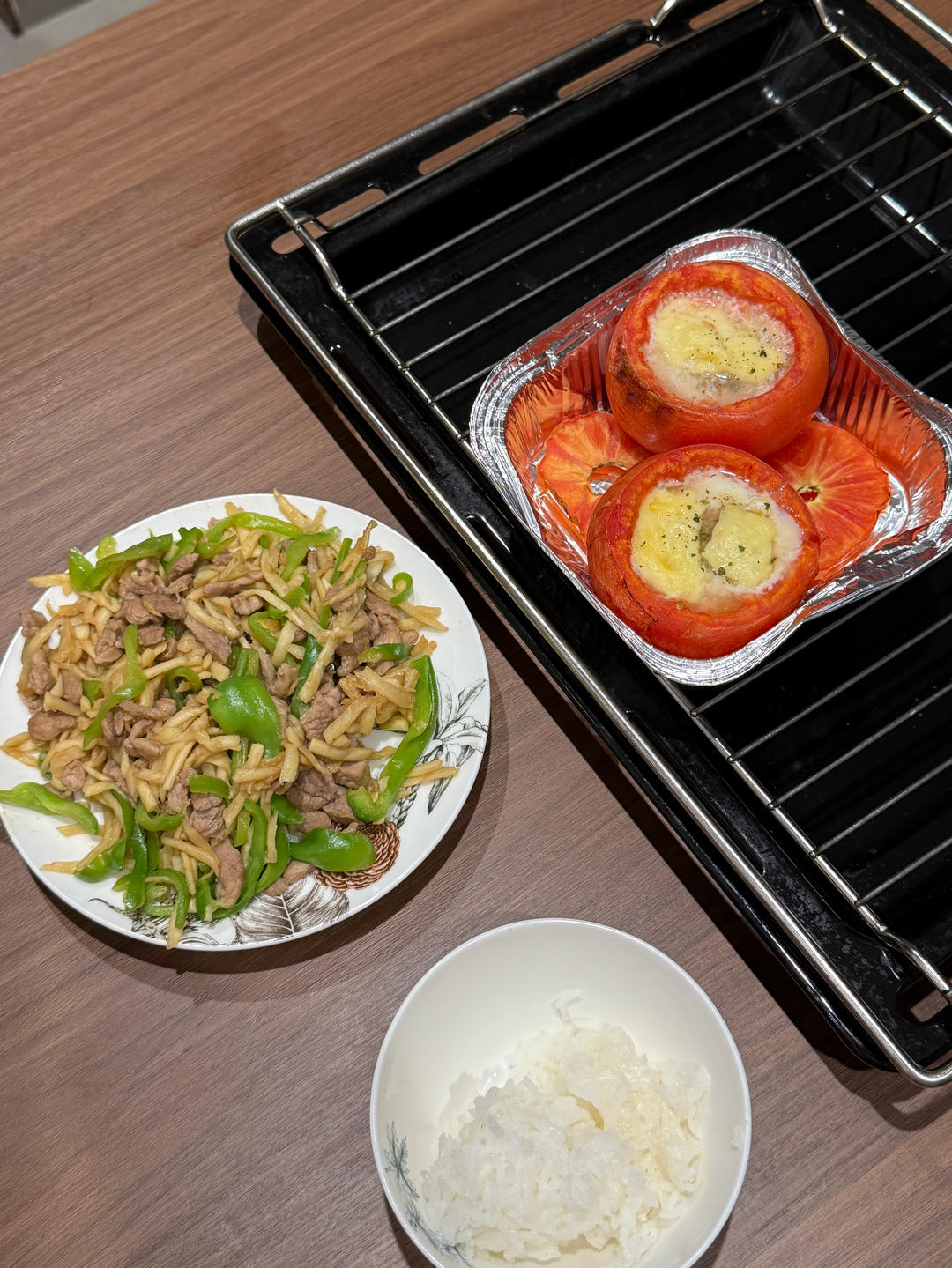 焗烤番茄蛋
