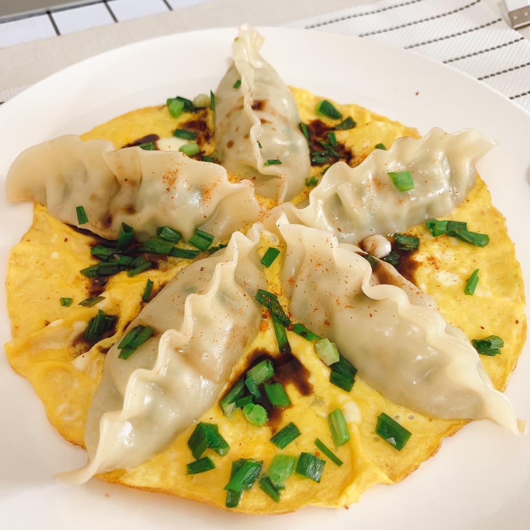 懒人快手抱蛋煎饺