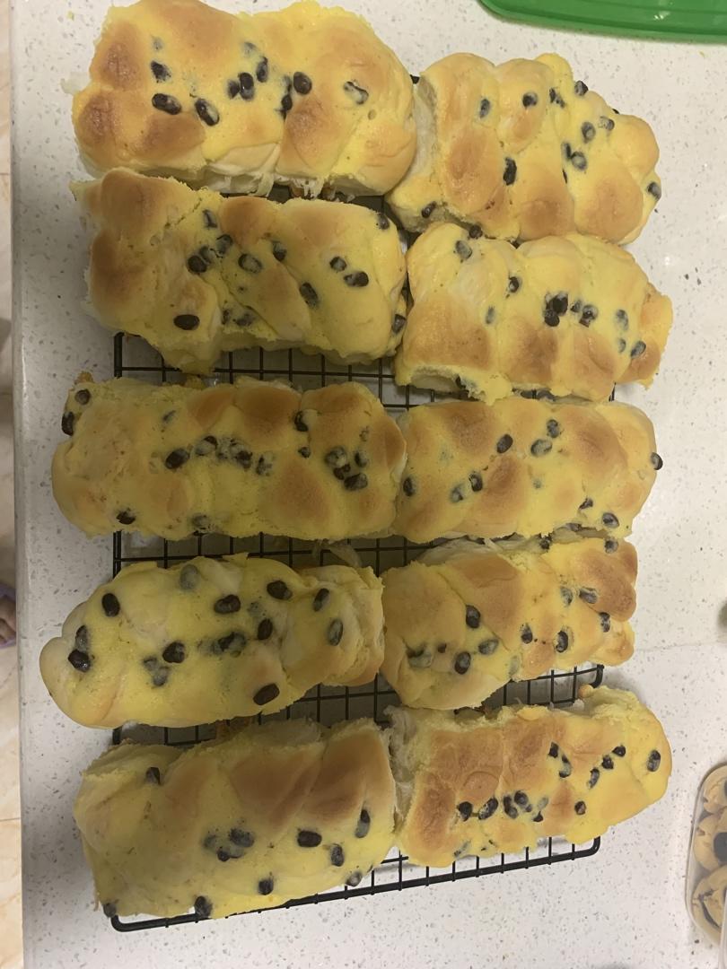 奶酥辫子面包（酸奶老面包）