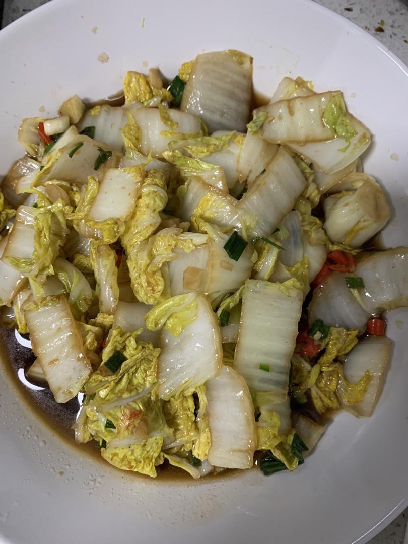 5分钟快手菜❗️巨下饭的酸辣娃娃菜，酸辣开胃❗️