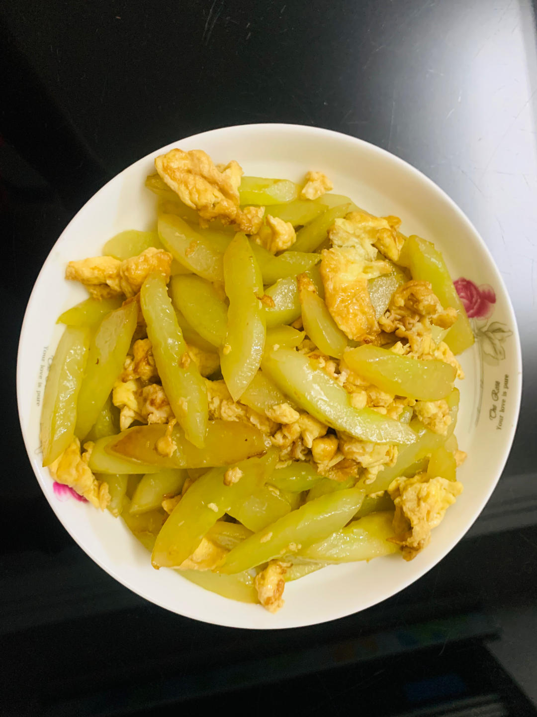 青瓜木耳炒鸡蛋