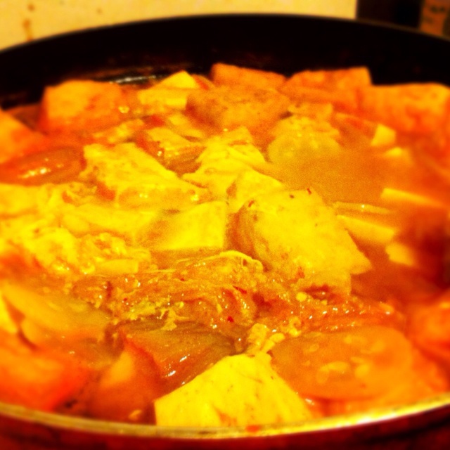 韩国泡菜豆腐汤