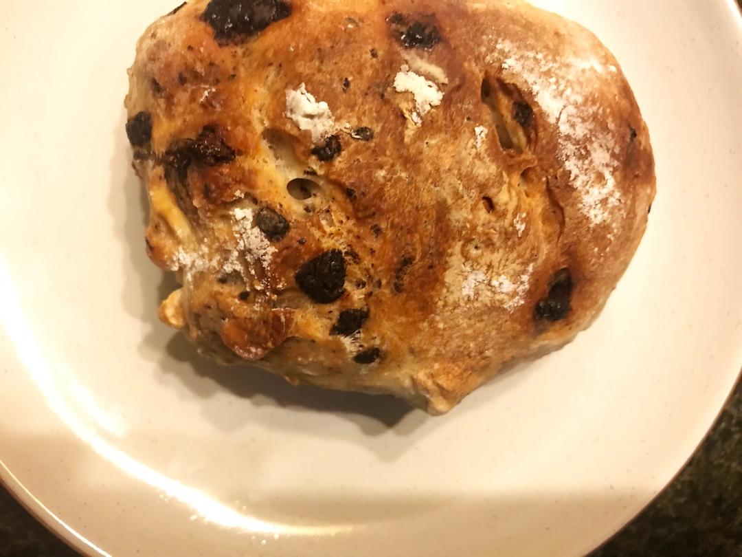 农家巧克力腰果面包