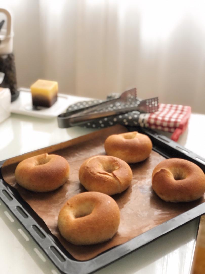 【无油无糖】全麦贝果