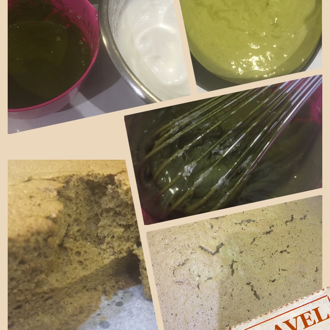 六寸抹茶戚风蛋糕