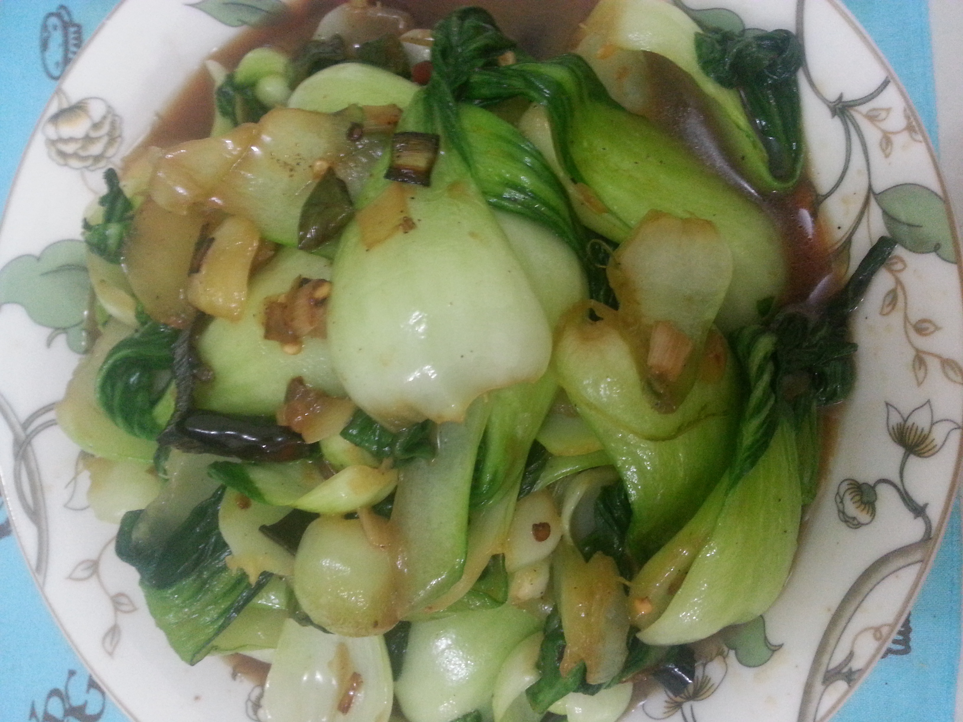炝炒小油菜