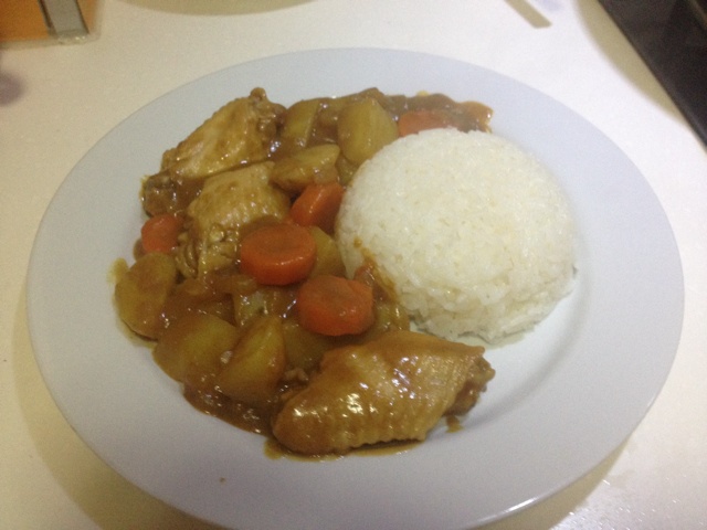美味咖喱鸡饭