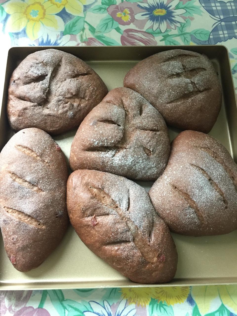 巧克力蔓越莓软欧