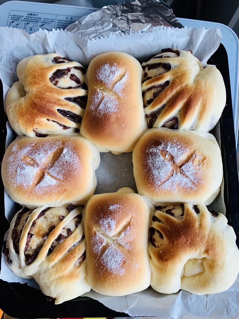 牛奶面包卷 北鼎烤箱食谱