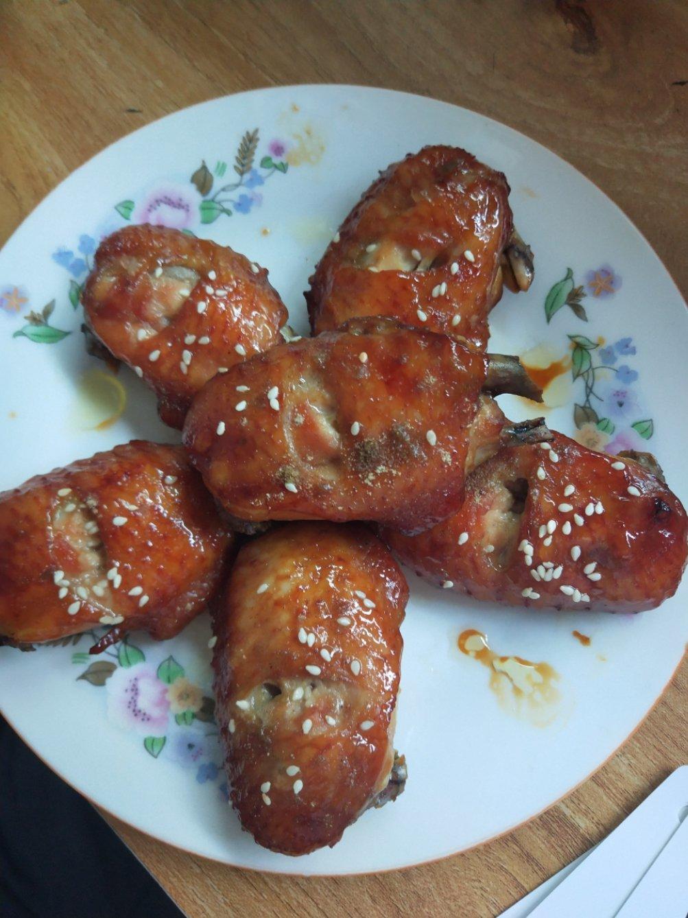 蜜汁鸡翅（烤箱）