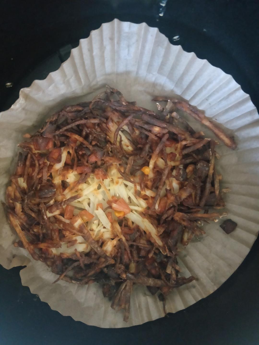 空气炸锅版土豆饼