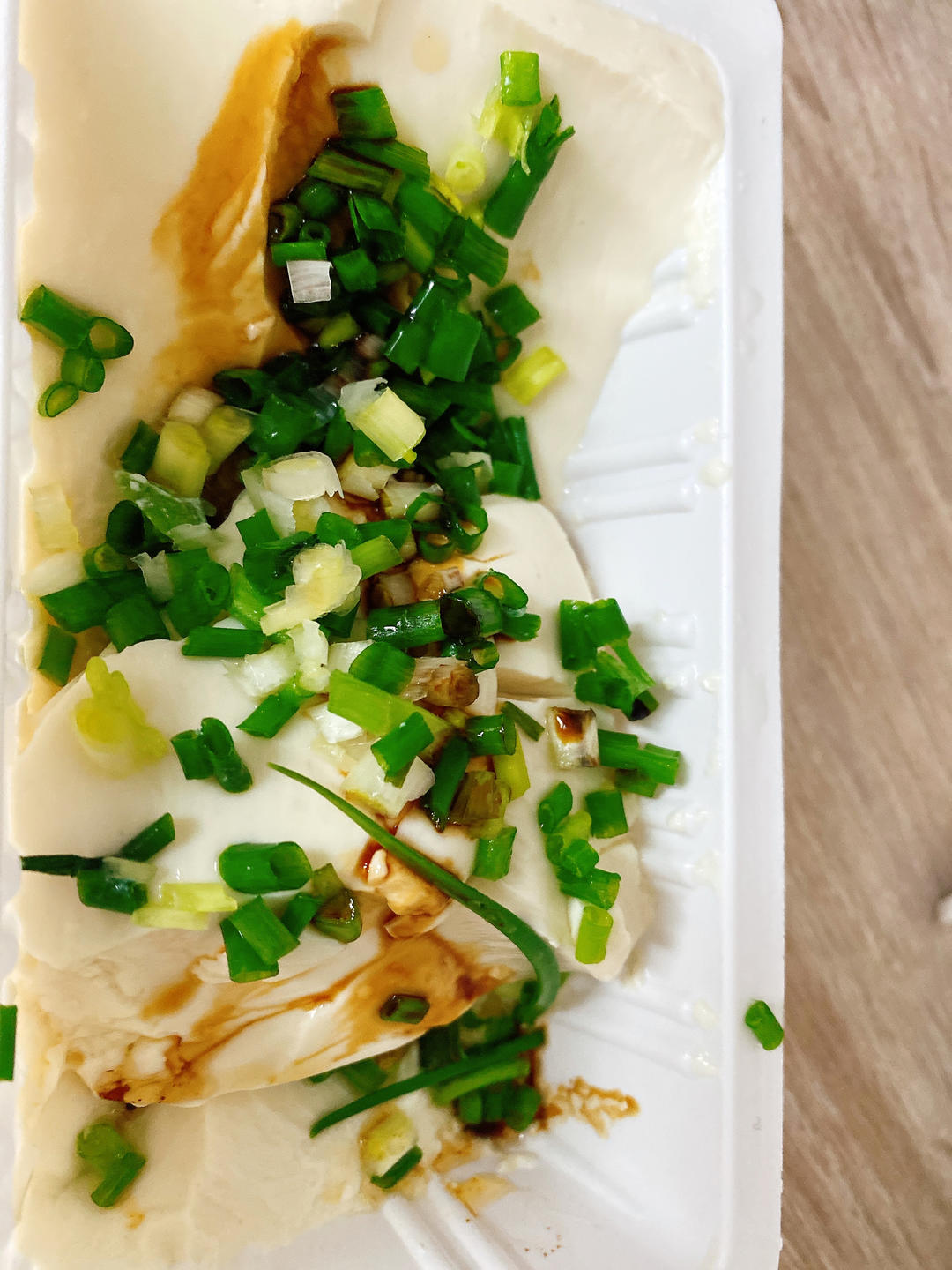 家庭版小葱拌豆腐😋