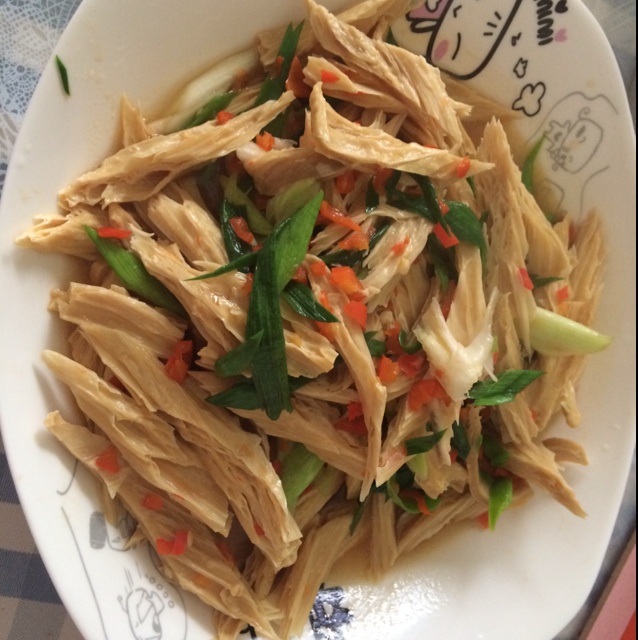 快手烧腐竹