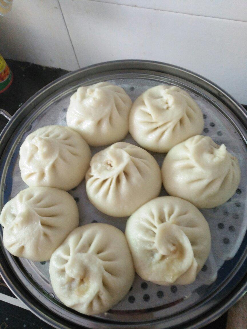 节省一半时间的大包子（另付翠绿菜包子，肉包子，腹黑包子食谱）