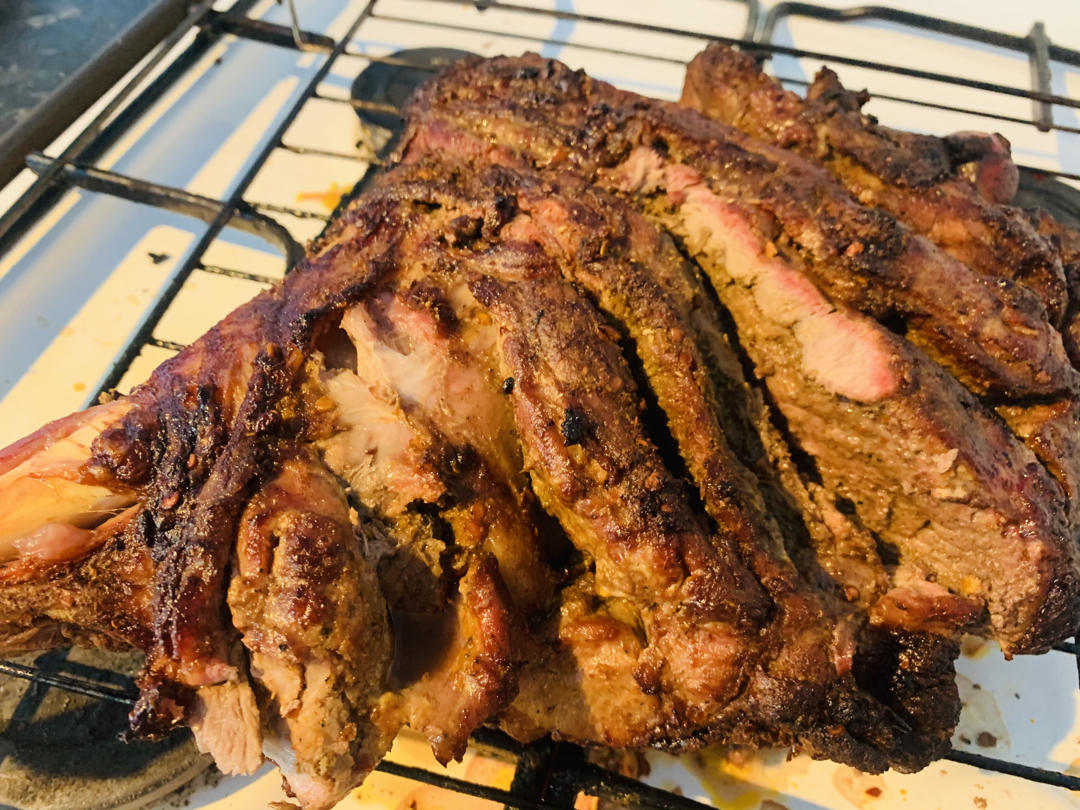 生烤羊腿家庭烤箱版