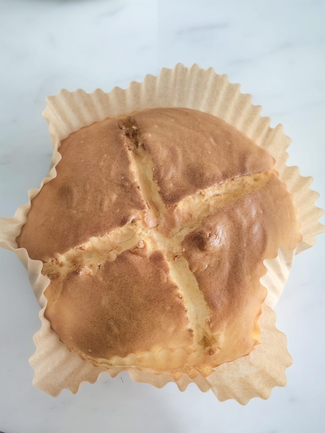 如云朵般柔软༄「空气炸锅舒芙蕾蛋糕🍰」༄