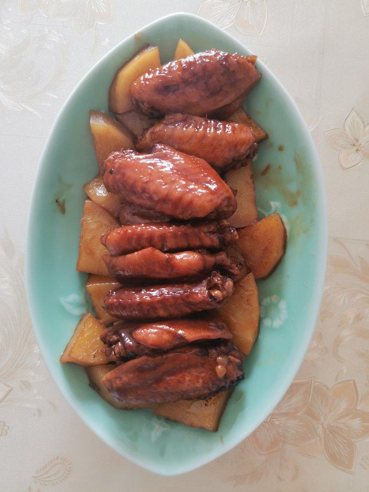 电饭锅鸡翅土豆