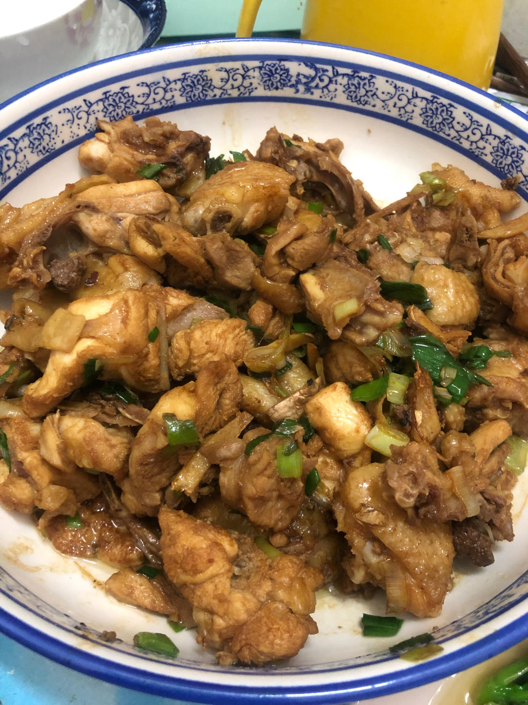 姜葱炒鸡