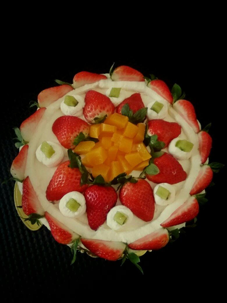 圣诞呆萌裸蛋糕