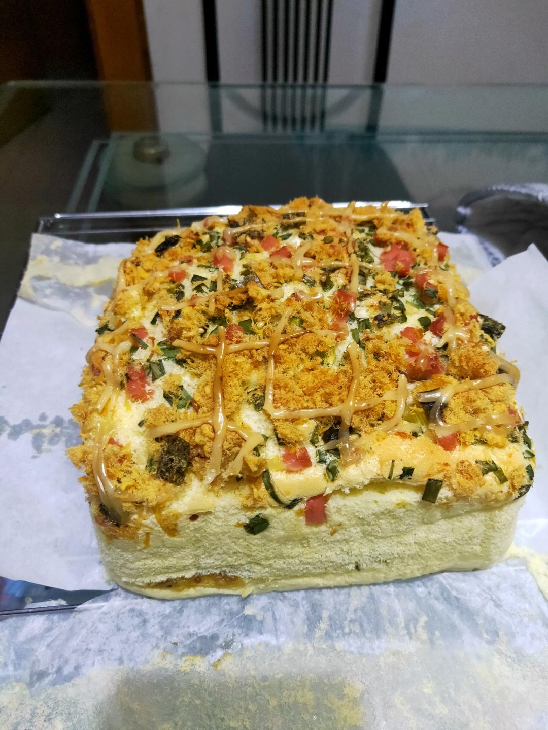 堪比柯基屁股
爆浆芝士🧀古早蛋糕