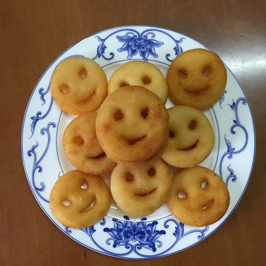 土豆笑脸饼