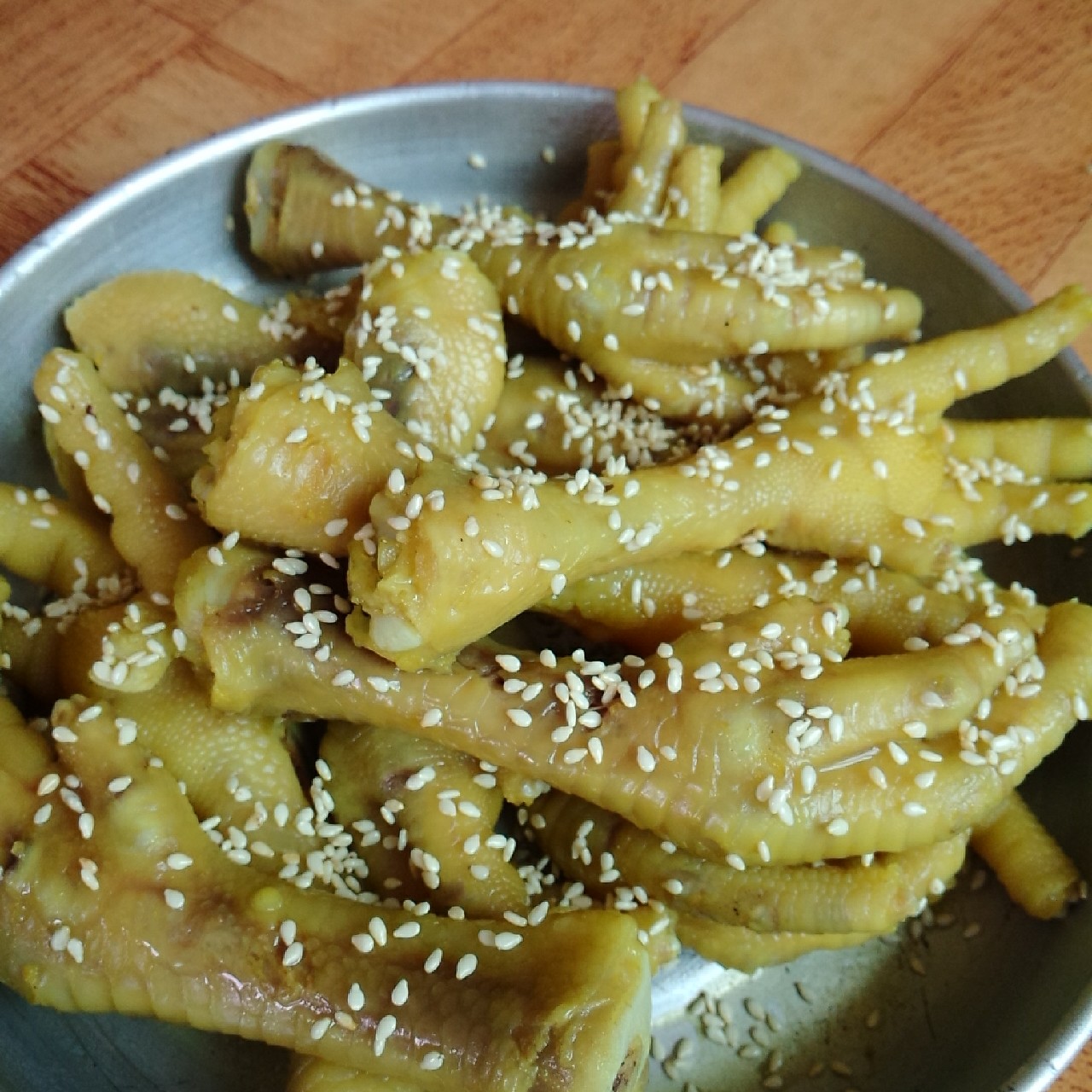 盐焗鸡爪