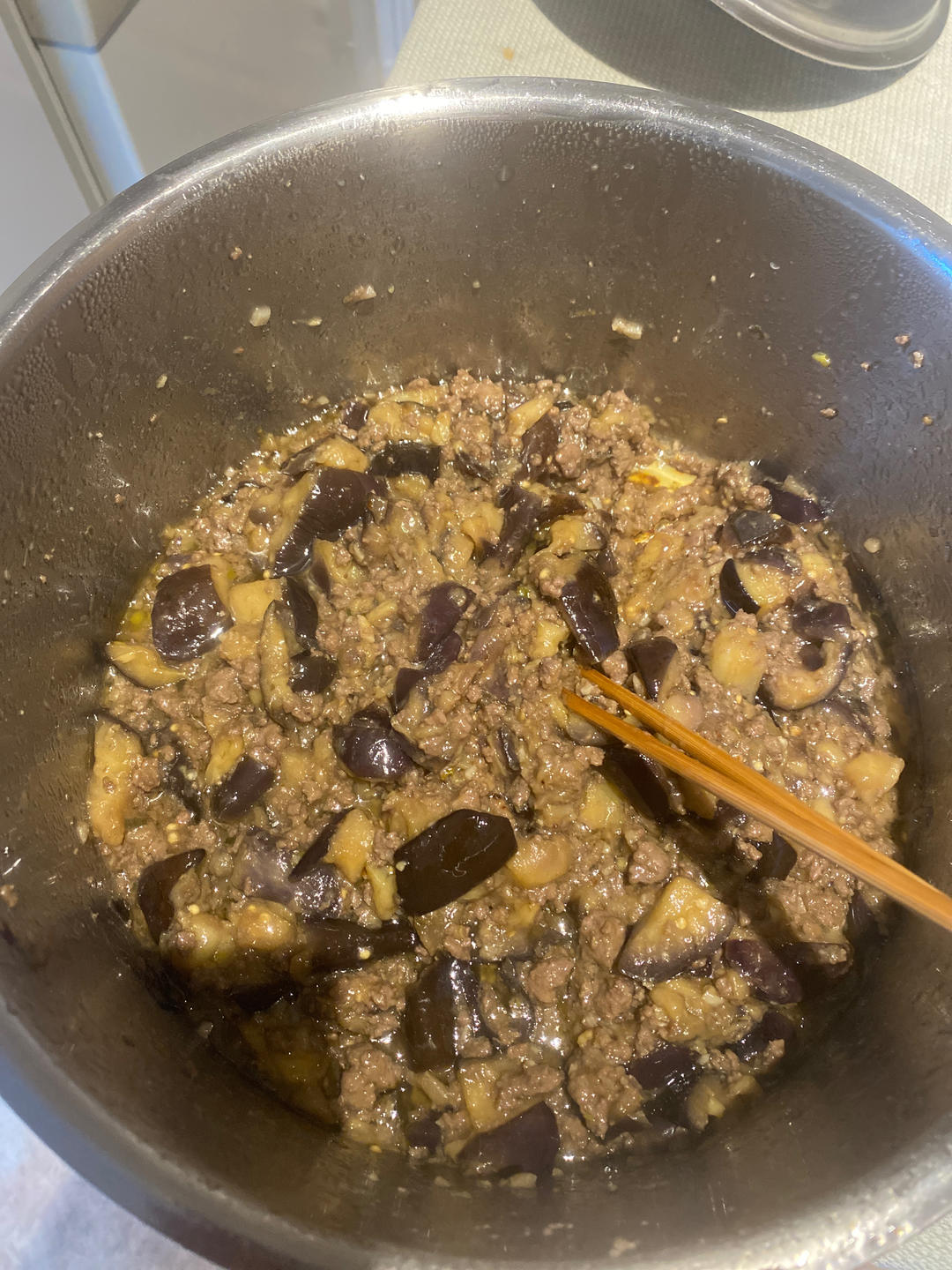 酱香牛肉末茄子