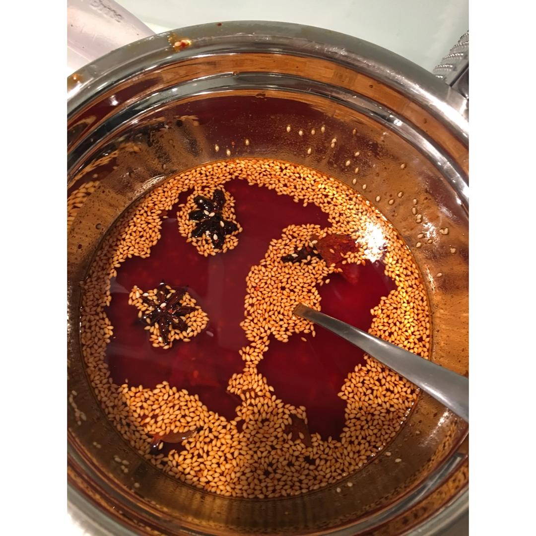 老妈秘制的油泼辣子