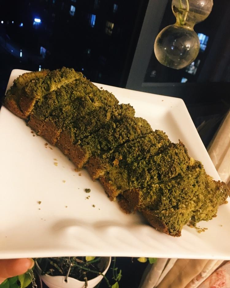 绝品抹茶奶酥磅蛋糕