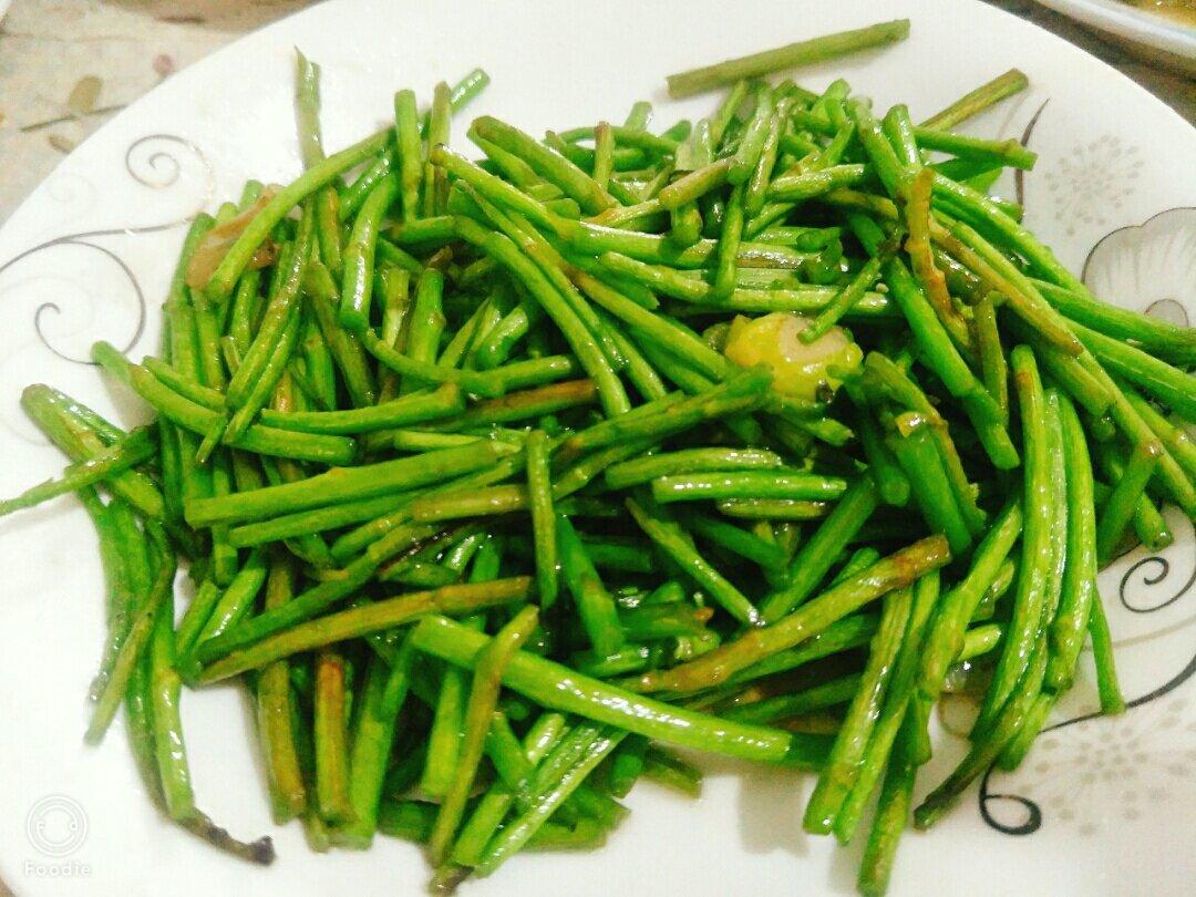 董太的私方菜--清炒芦蒿