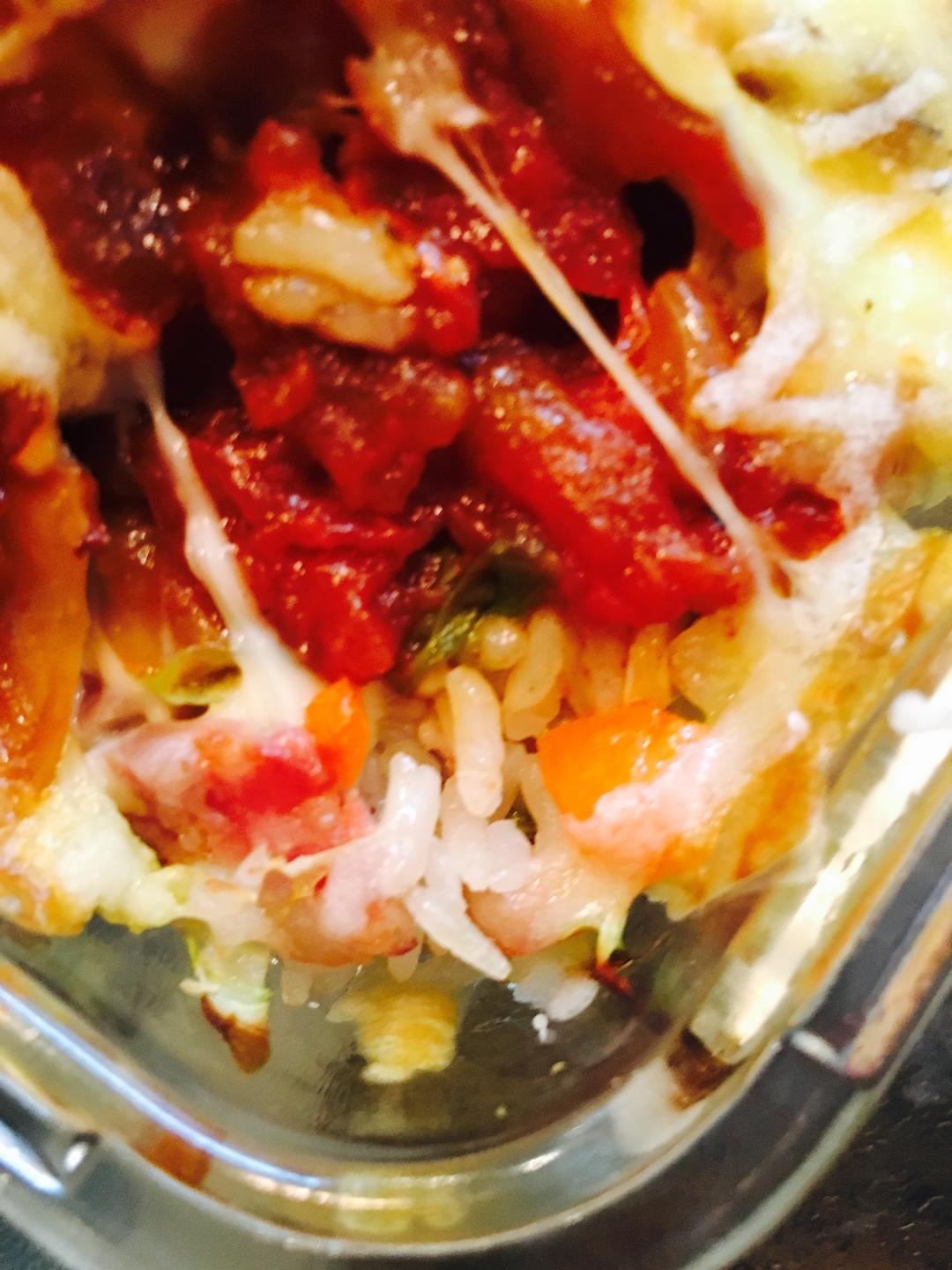 帕拉玛干酪焗饭