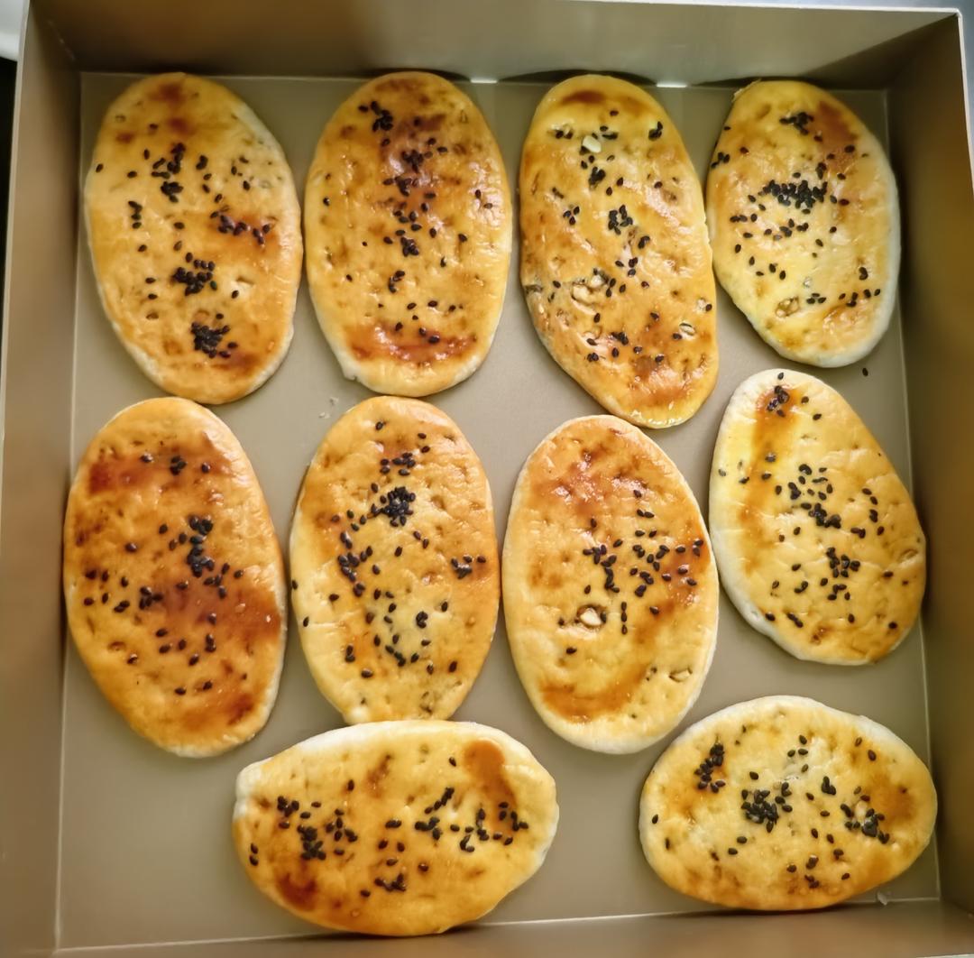 酥的掉渣椒盐牛舌饼