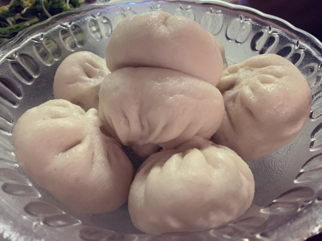猪肉包子（附视频。一次性发酵。）