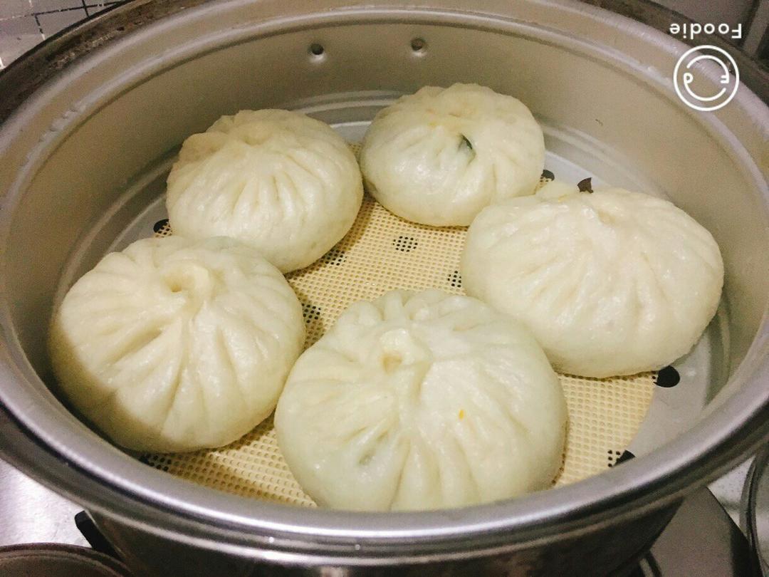胡萝卜木耳鸡蛋素包子