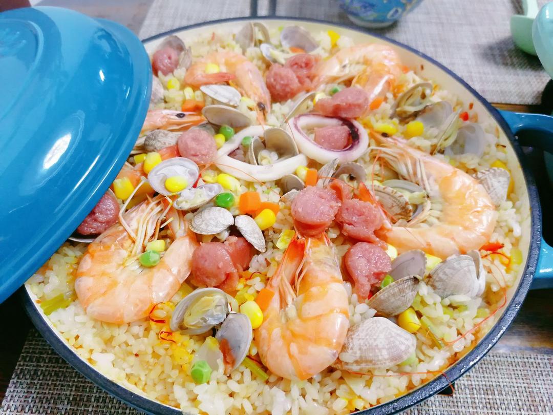 【曼食慢语】Seafood Paella 西班牙海鲜饭