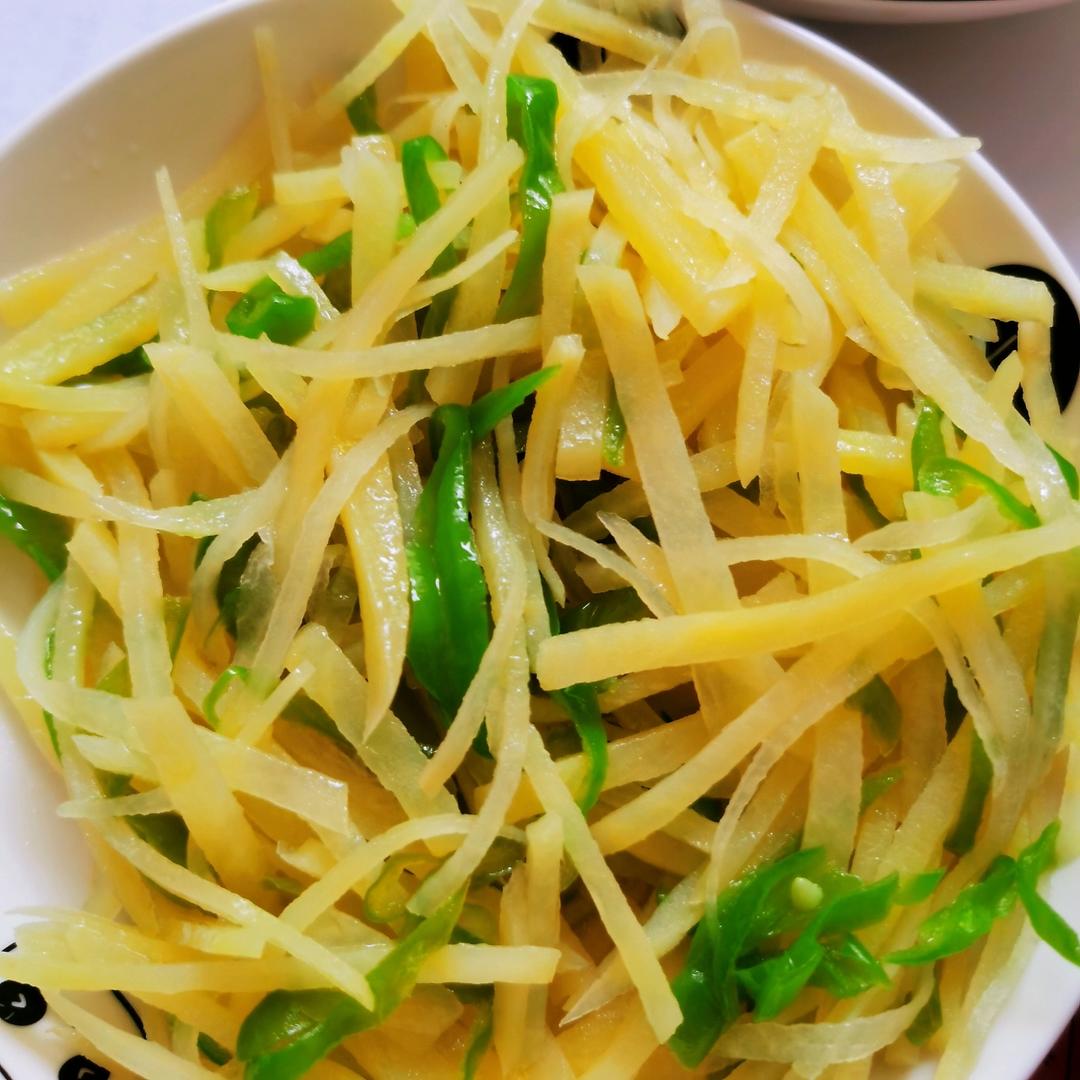 青椒土豆丝